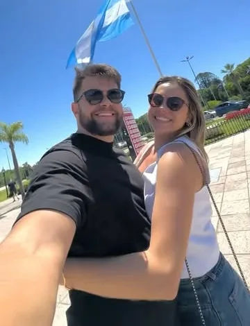 Casal em Buenos Aires